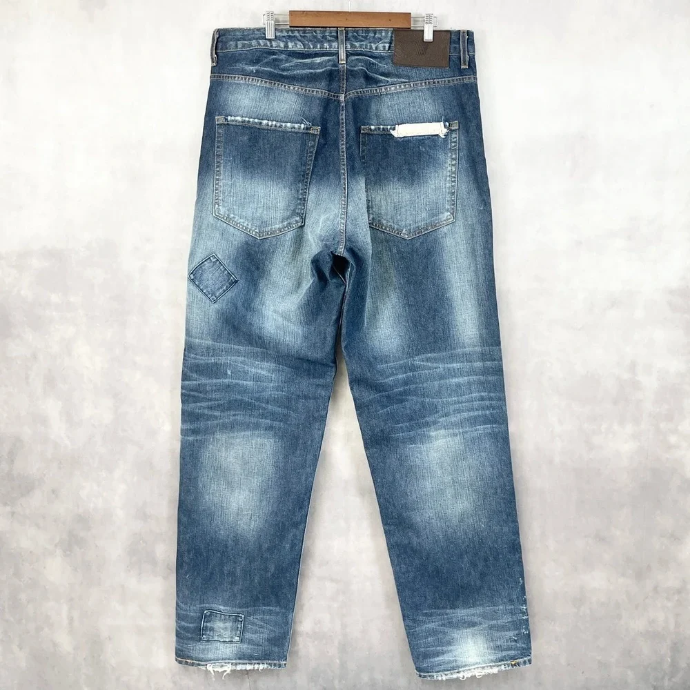 Willis And Walker Men Jeans 40 Temptation Distressed Grunge Y2K Street‎ Skater